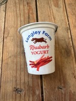 Longley Farm Rhubarb Yoghurt