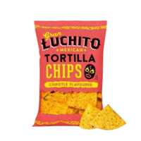 Luchito tortillas Chips chipotle flavour 170g