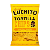 Luchito tortillas lightly salted Chips 170g