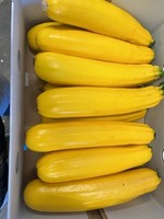 yellow courgette each