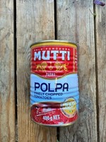 Popla Chopped Tomato tin