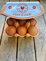 free range eggs box of 6